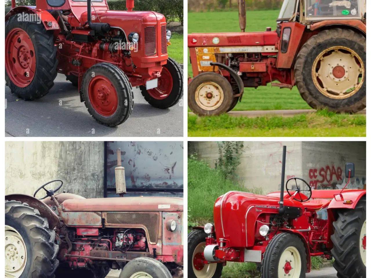 Billede 1 -  SØGES gammel TRAKTOR -til legeplads på lejrskole