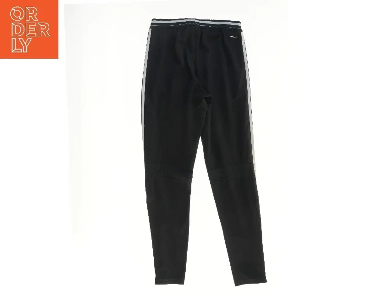 Billede 2 - Adidas sorte træningsbukser med striber fra Adidas (str. 164)