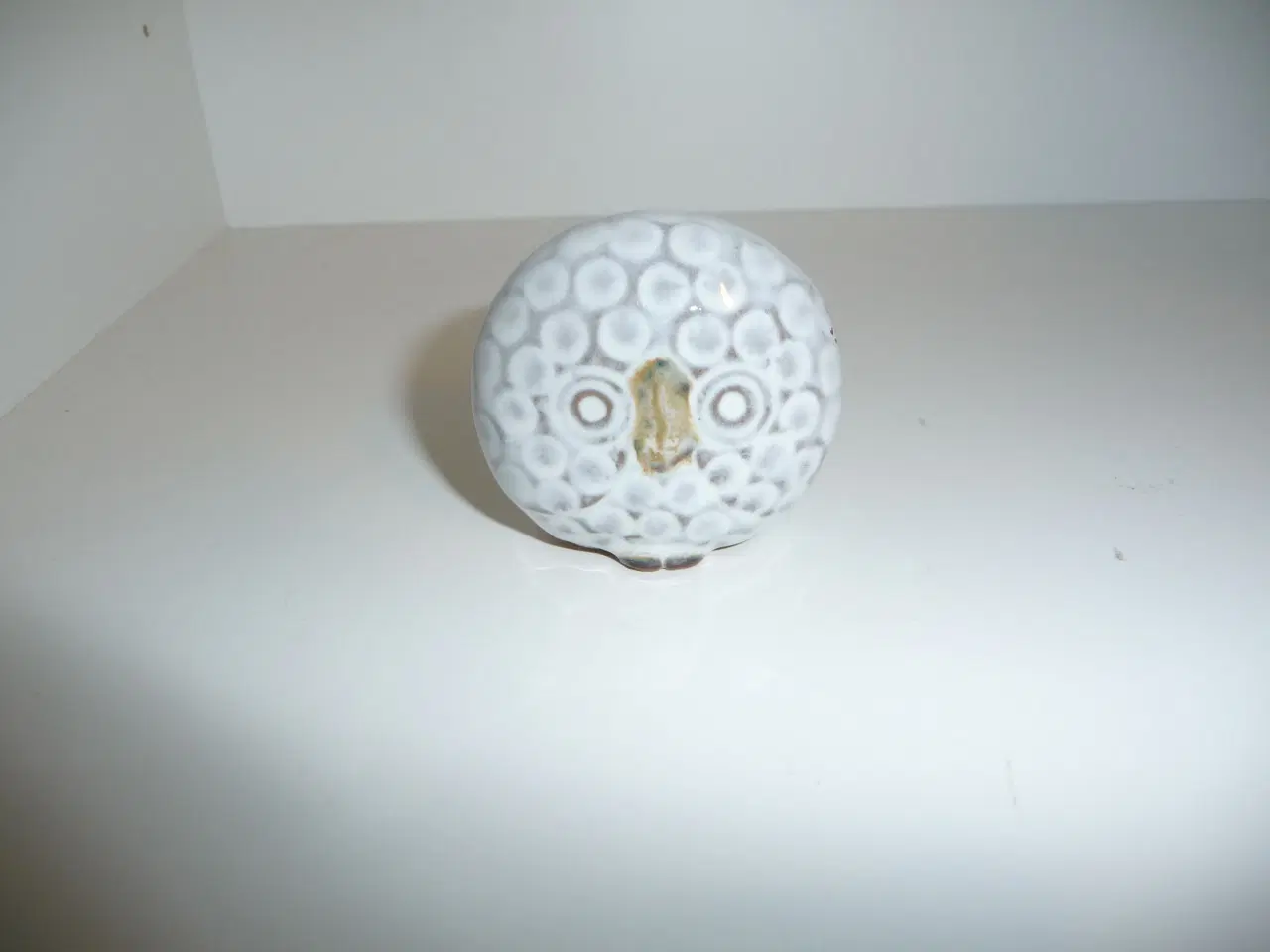 Billede 1 - lille keramik ugle