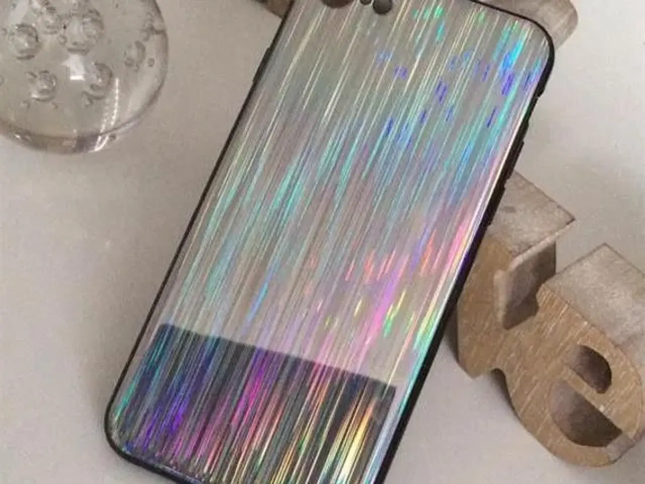 Billede 9 - Holografisk sølv cover iPhone 6 6s SE 2020 7 8 