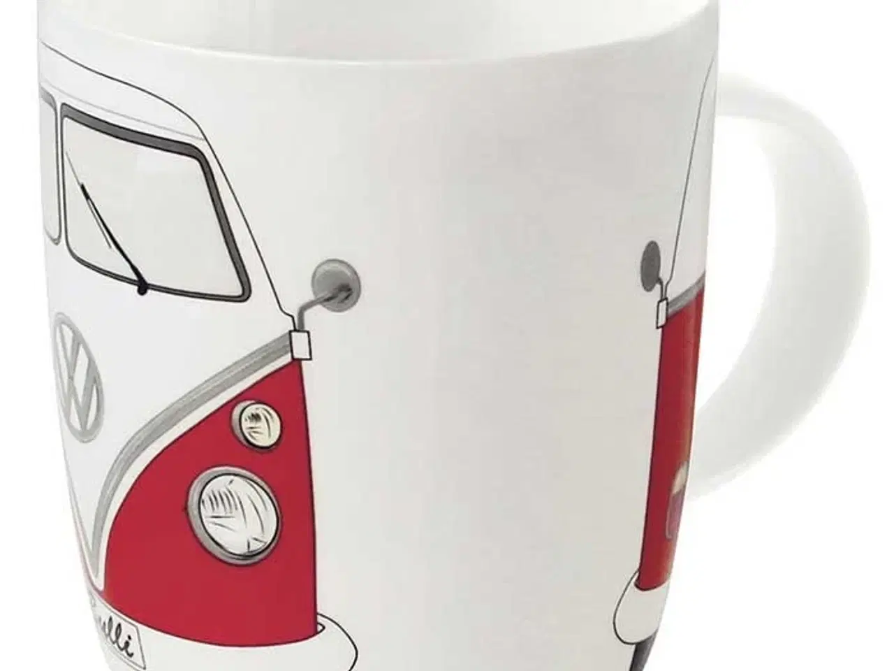 Billede 1 - Krus, VW T1 bus "classic", rød