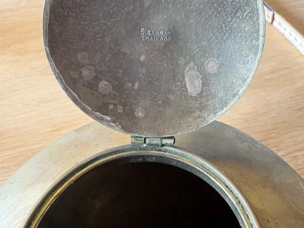 Billede 4 - S. Samran messing kander