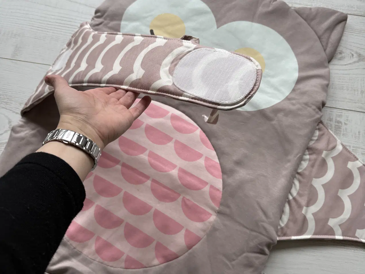 Billede 4 - Sødt foldbart aktivitetstæppe – ugle 