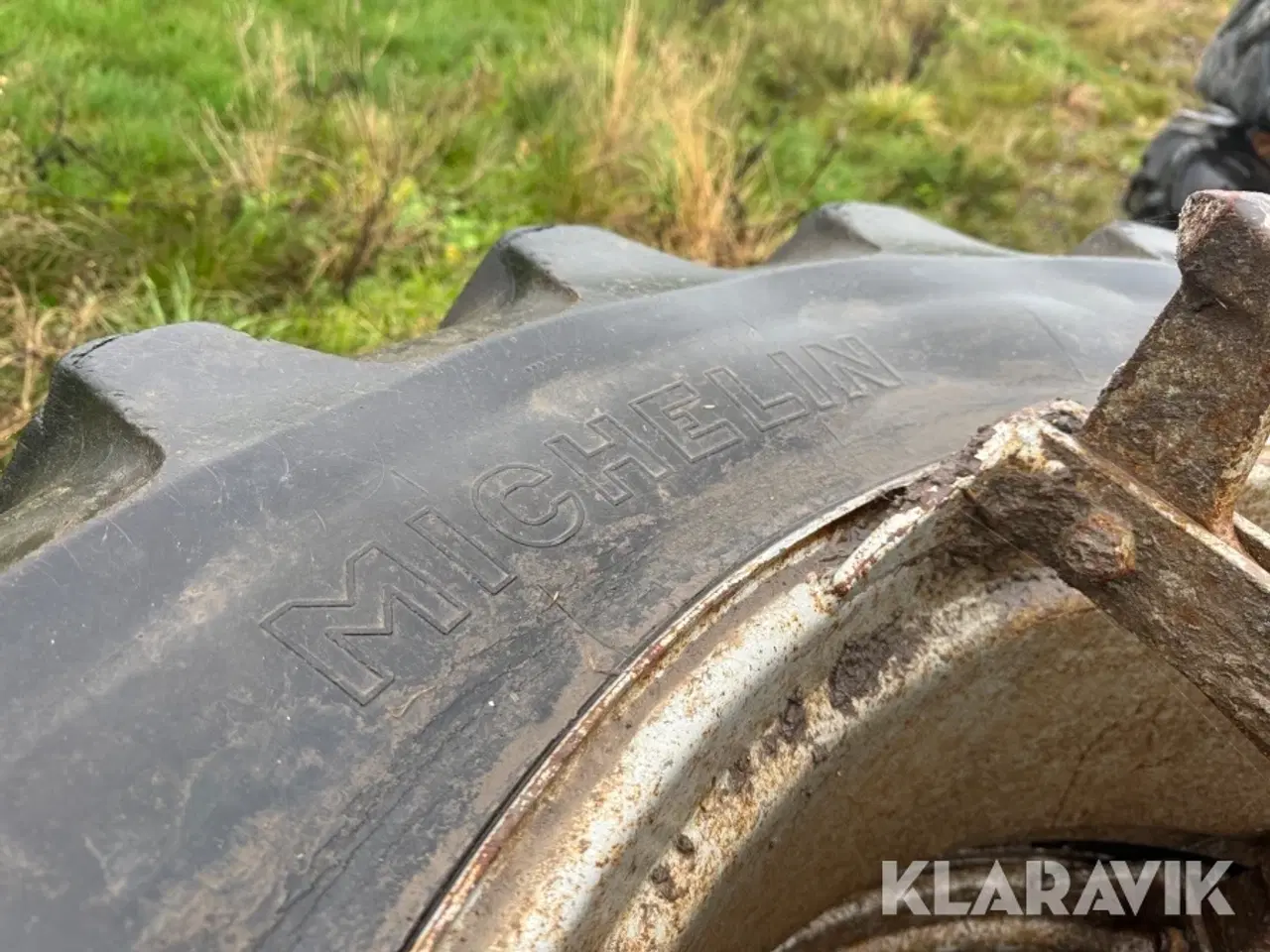 Billede 4 - Landbrugsdæk Michelin BIB X 2 styk