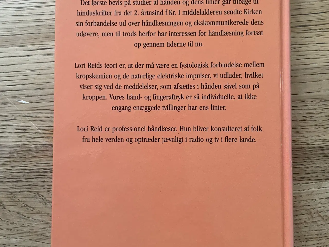 Billede 2 - Håndlæsning, Lori Reid