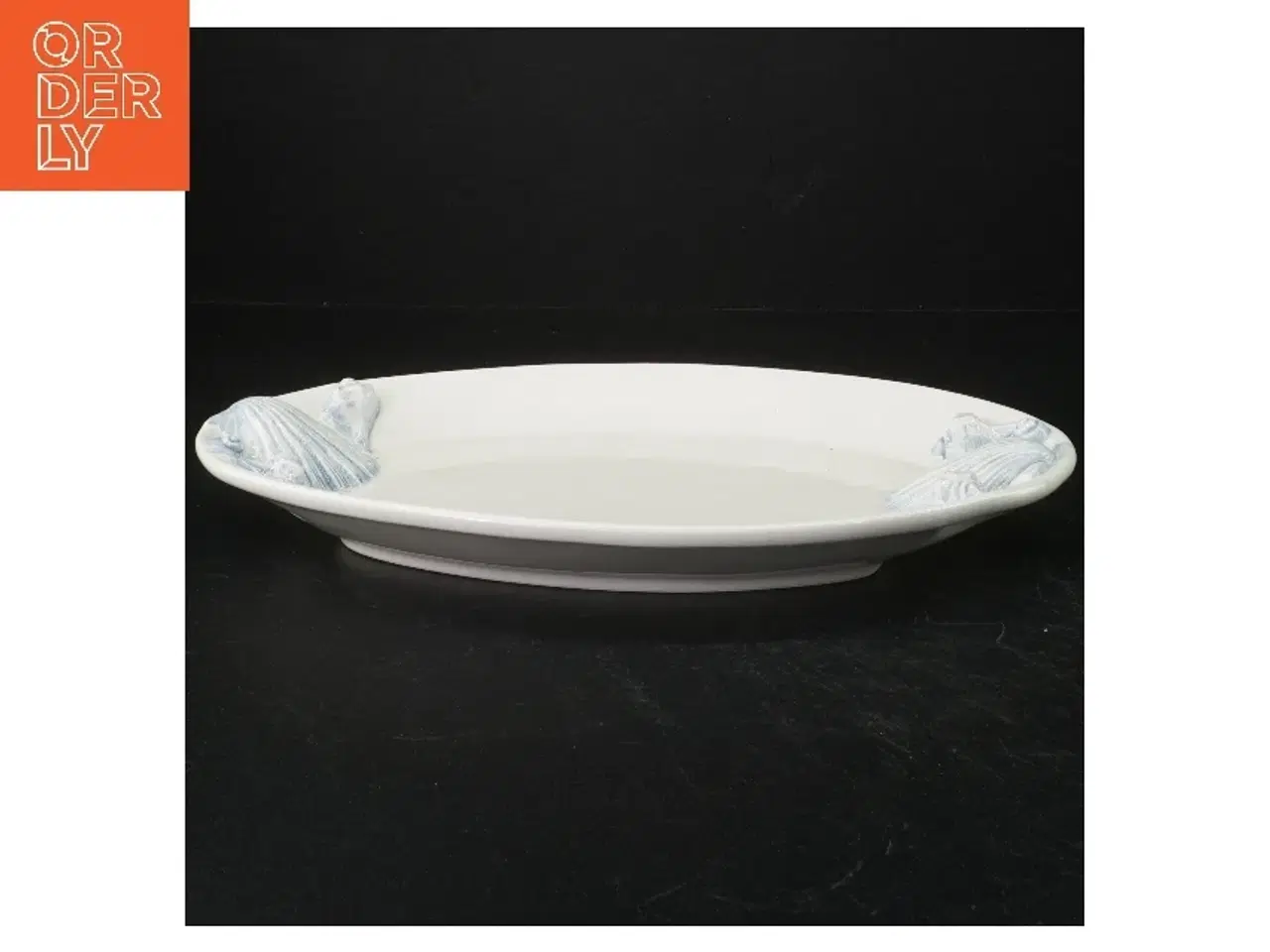 Billede 1 - Dekorativt fiskefad (str. 30 x 20 cm)