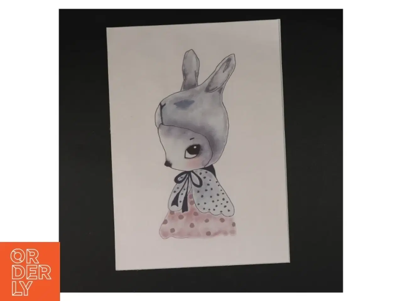Billede 1 - Mrs Mighetto plakat (str. 30 x 21 komma 5 cm)