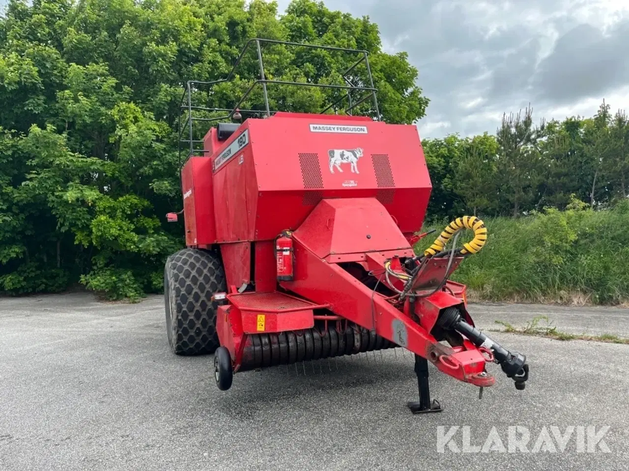 Billede 2 - Ballepresser Massey Ferguson 190 LB