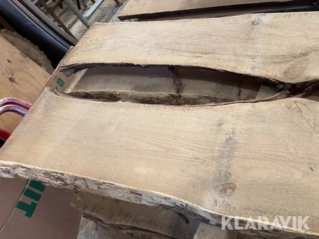 Billede 4 - Kastanje træs planker 2 styk