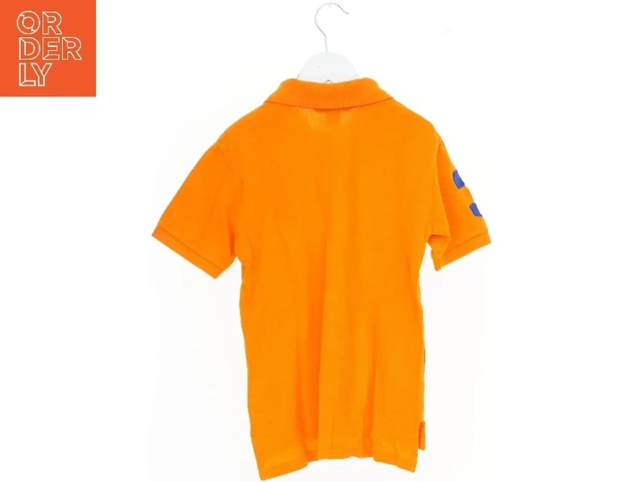 Billede 2 - Orange Polo T-shirt fra Ralph Lauren (str. 128)
