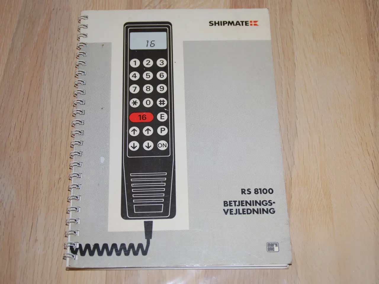 Billede 1 - Betjeningsvejledning til VHF radio Shipmate 8100
