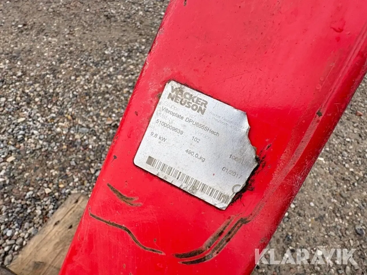Billede 12 - Pladevibrator Wacker Neuson DPU5545HECH