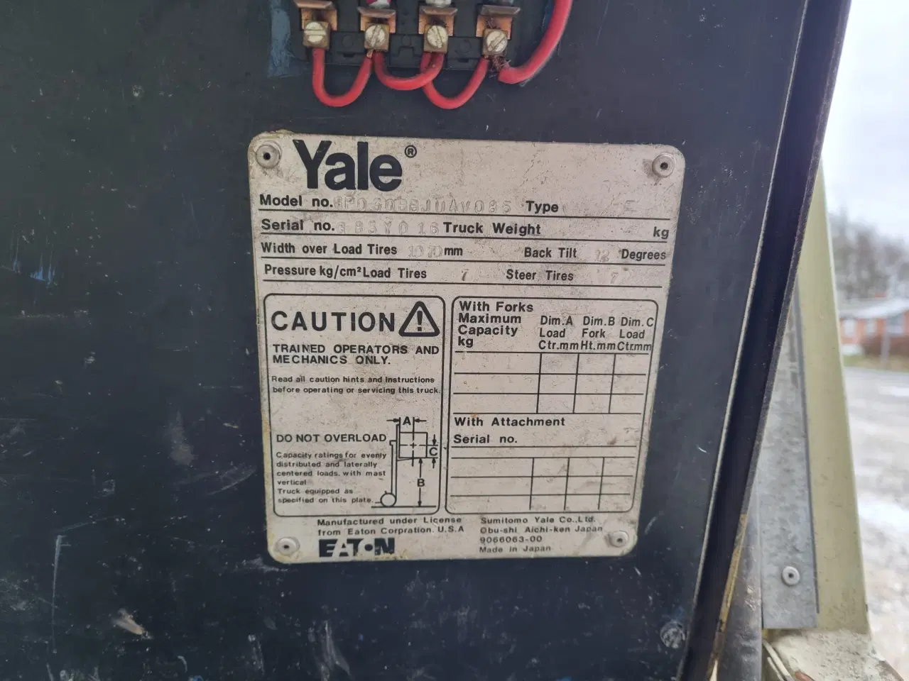 Billede 17 - Yale GP30 truck / 3800 timer / lukket kabine / gas