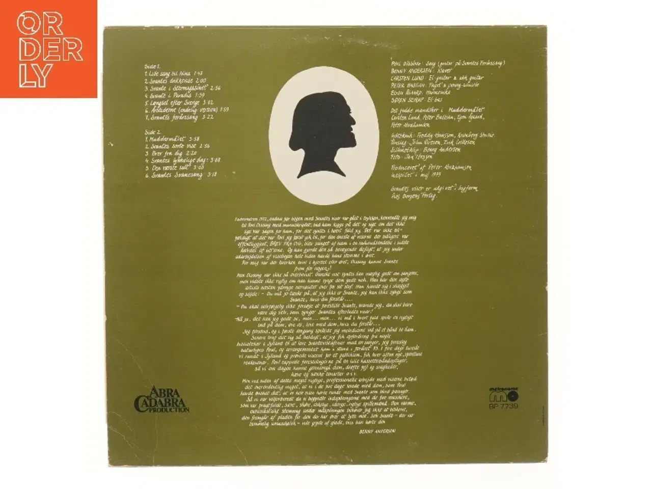 Billede 2 - Svantes viser LP af Benny Andersen & Povl Dissing