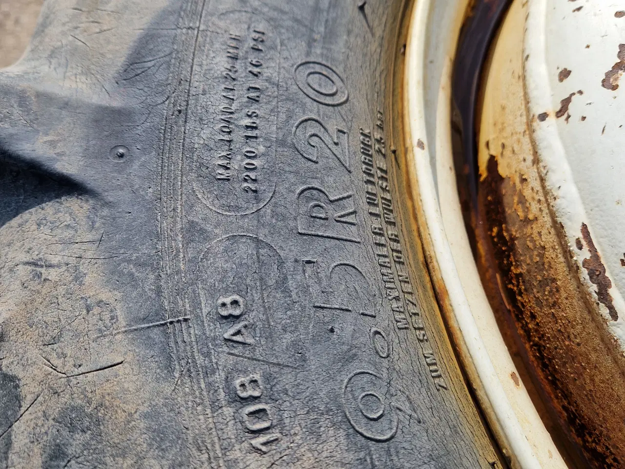 Billede 7 - Dæk og Fælge til New Holland TN75