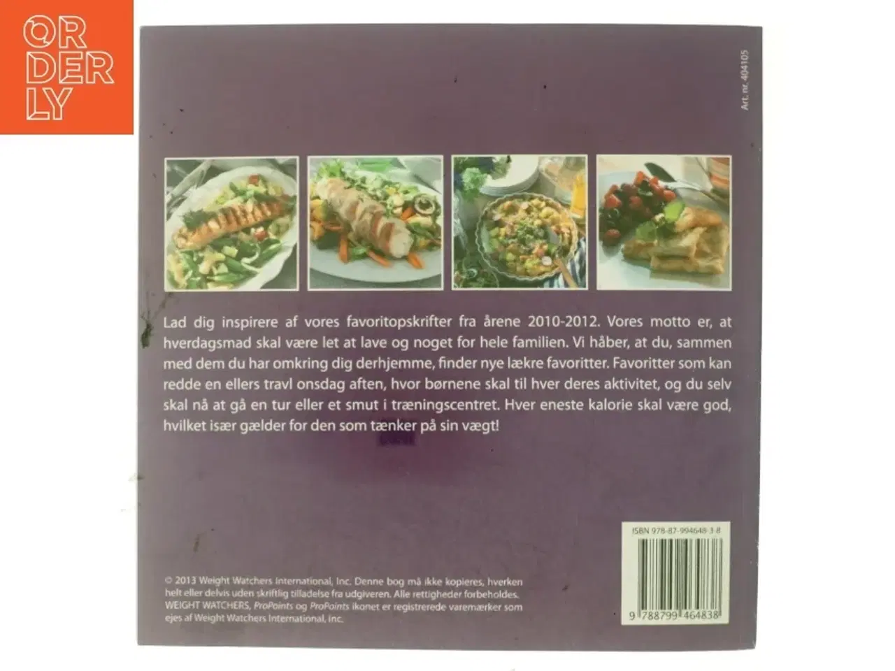 Billede 3 - Weight watchers bedste : gode opskrifter som er nemme at tilberede (Bog)
