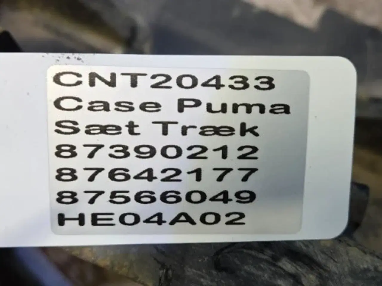 Billede 19 - Case Puma 140 Træk Sæt 87390212