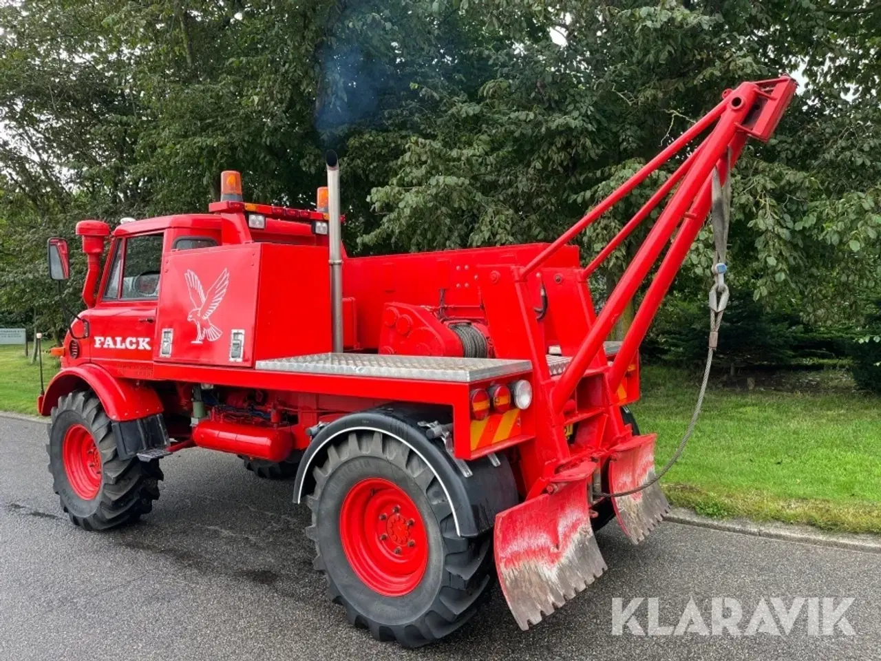 Billede 3 - Bjærgnings køretøj Daimler-Benz Unimog 416