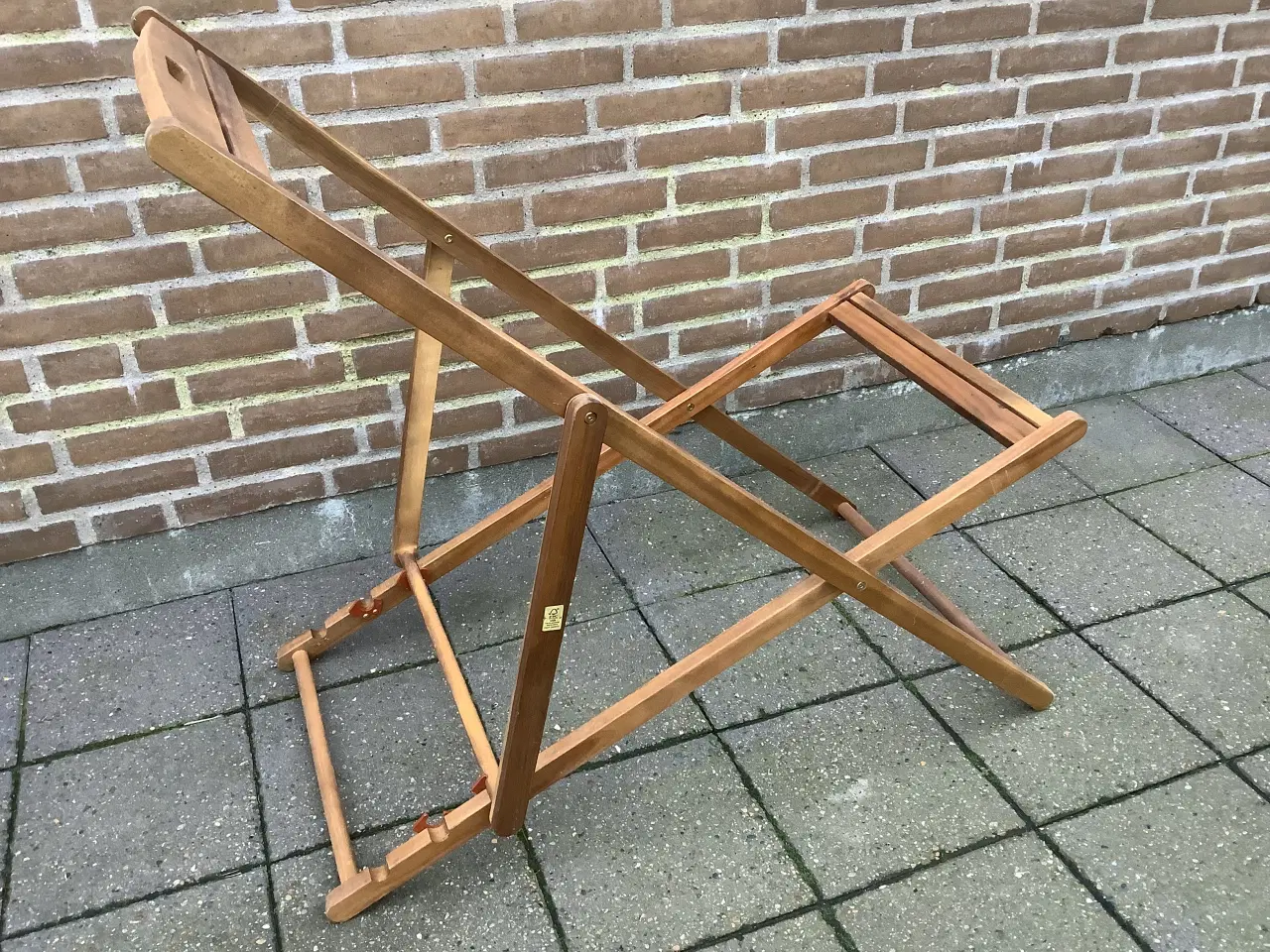 Billede 3 - Liggestol i hårdt træ