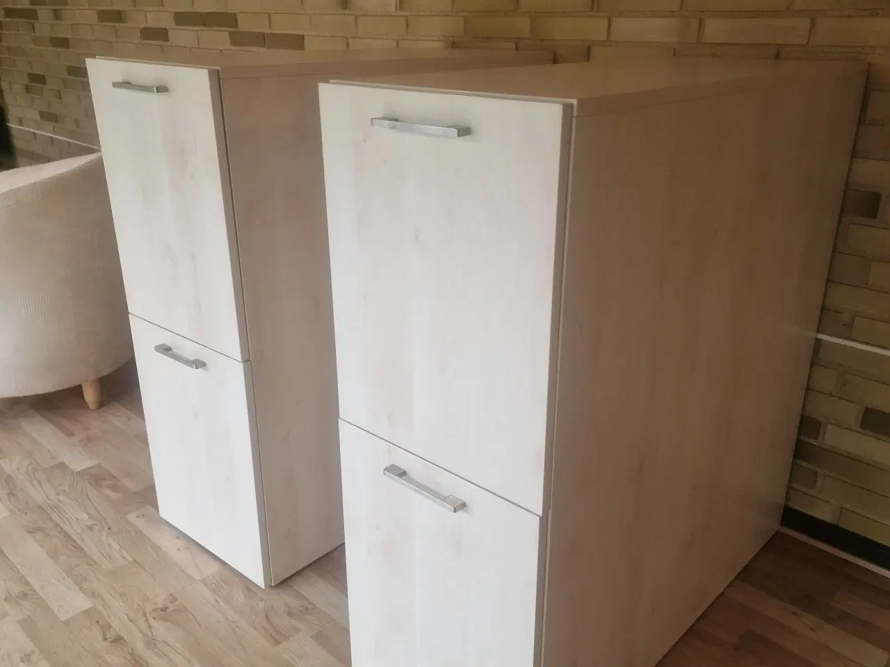 Billede 2 - Flotte arkivskabe i lyst træ