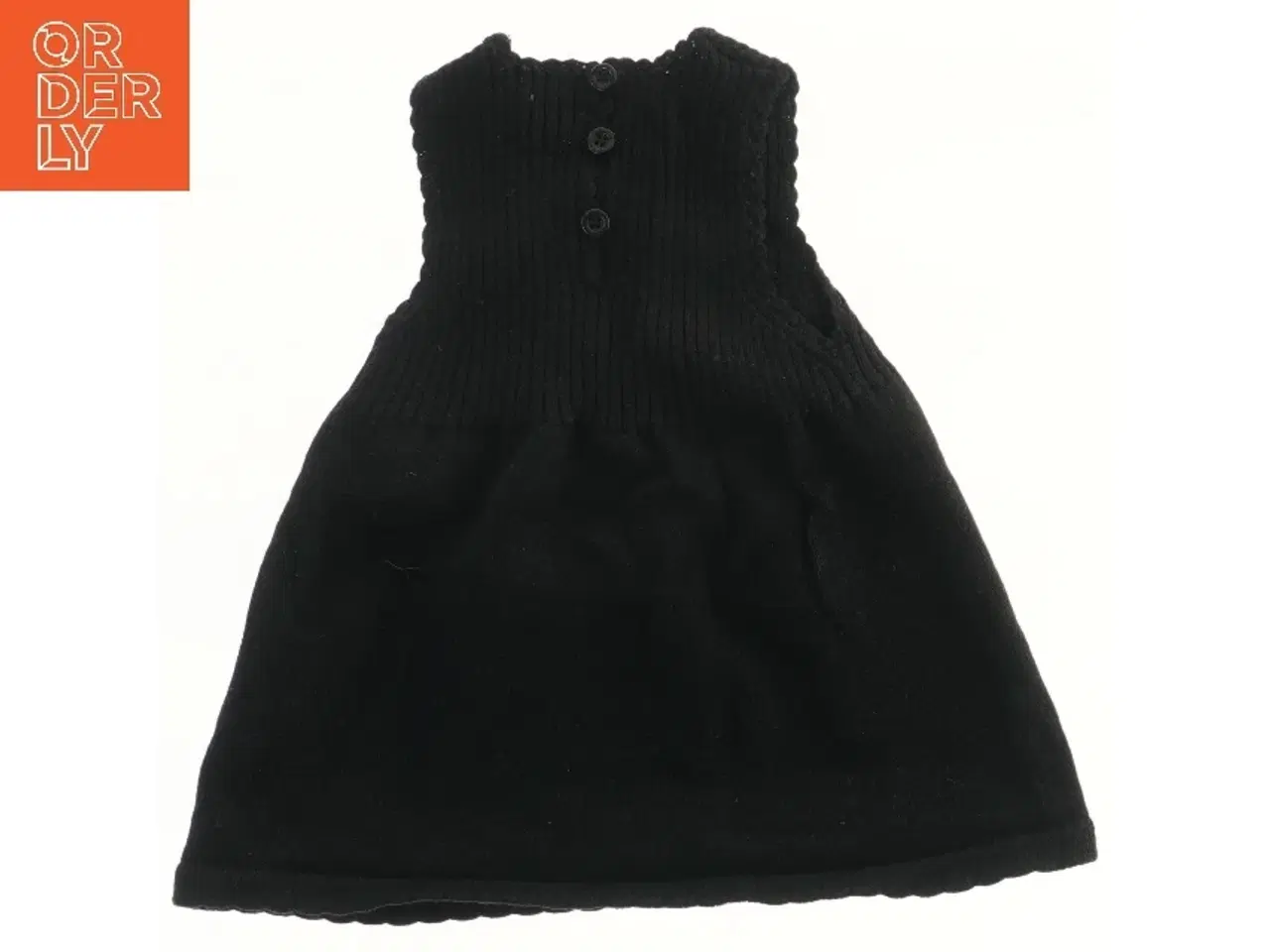 Billede 2 - Sort kjole med rosemønster fra Me Too (str. 68)