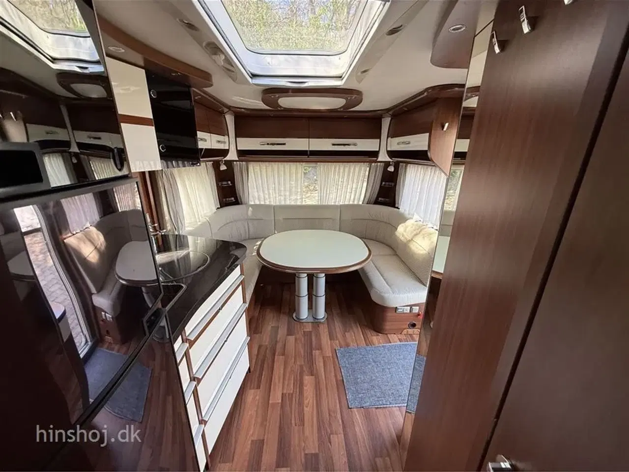 Billede 11 - 2013 - Hymer Nova S 540   Dejlig vogn med rundsidegruppe og enkelsenge fra Hinshøj Caravan A/S