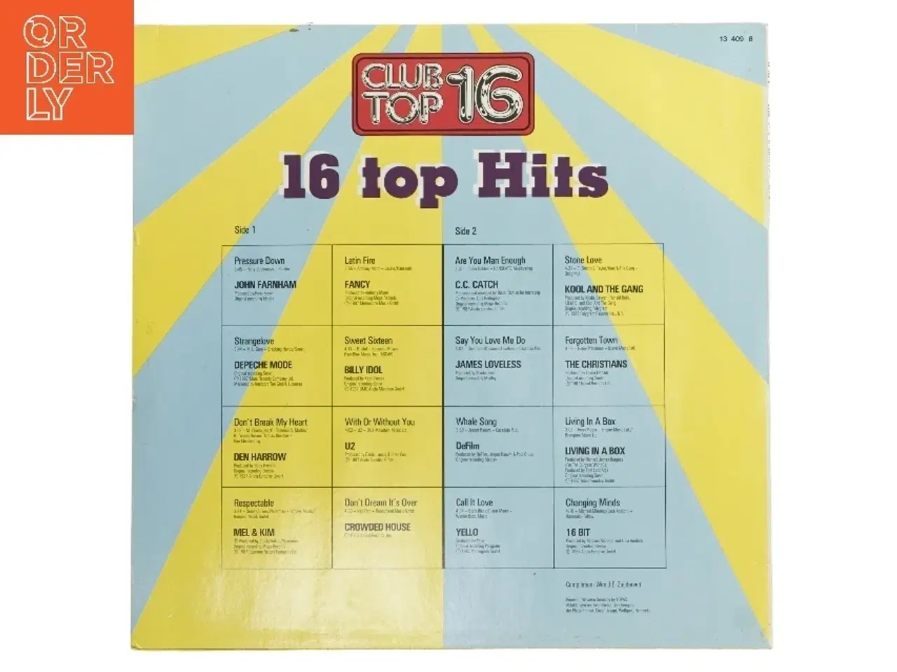 Billede 3 - Club Top 16 - 1987 LP