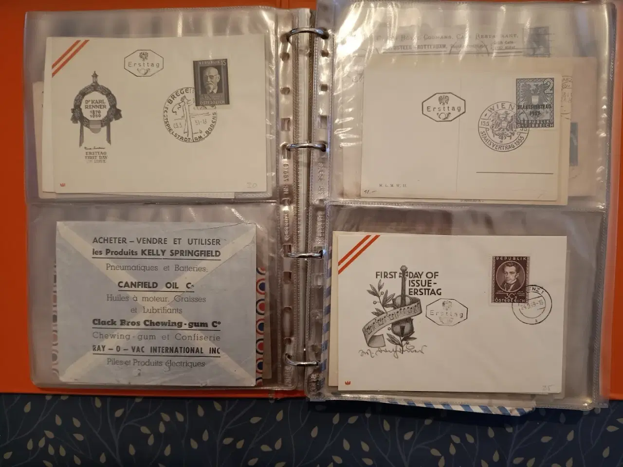 Billede 11 - Mappe med gamle breve