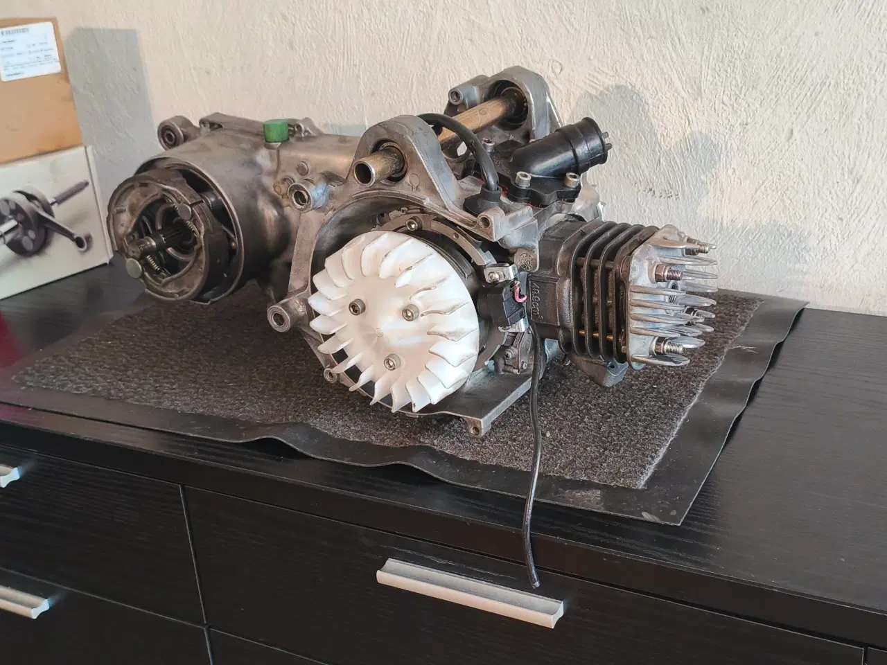 Billede 4 - Original 4MJ kort minarelli 50cc motor med Jasil r