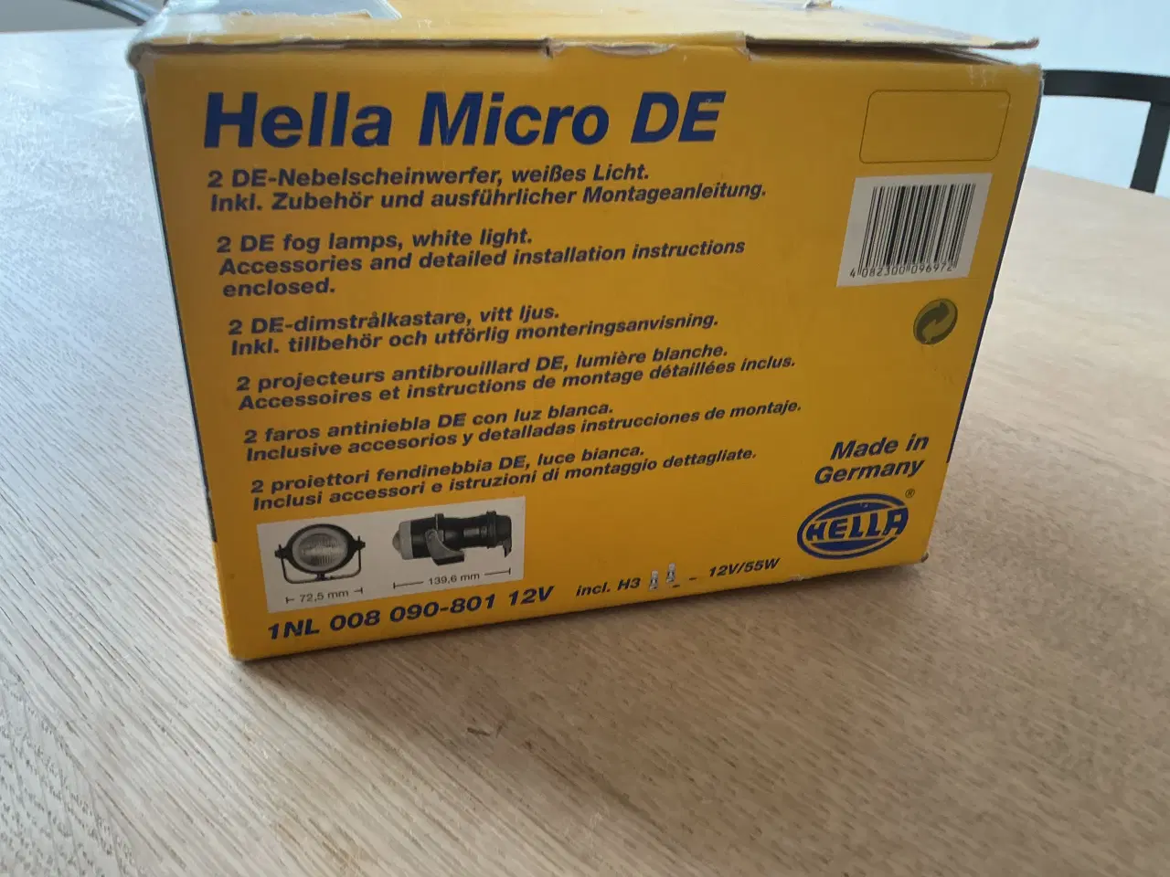 Billede 2 - Hella lygtesæt retro 