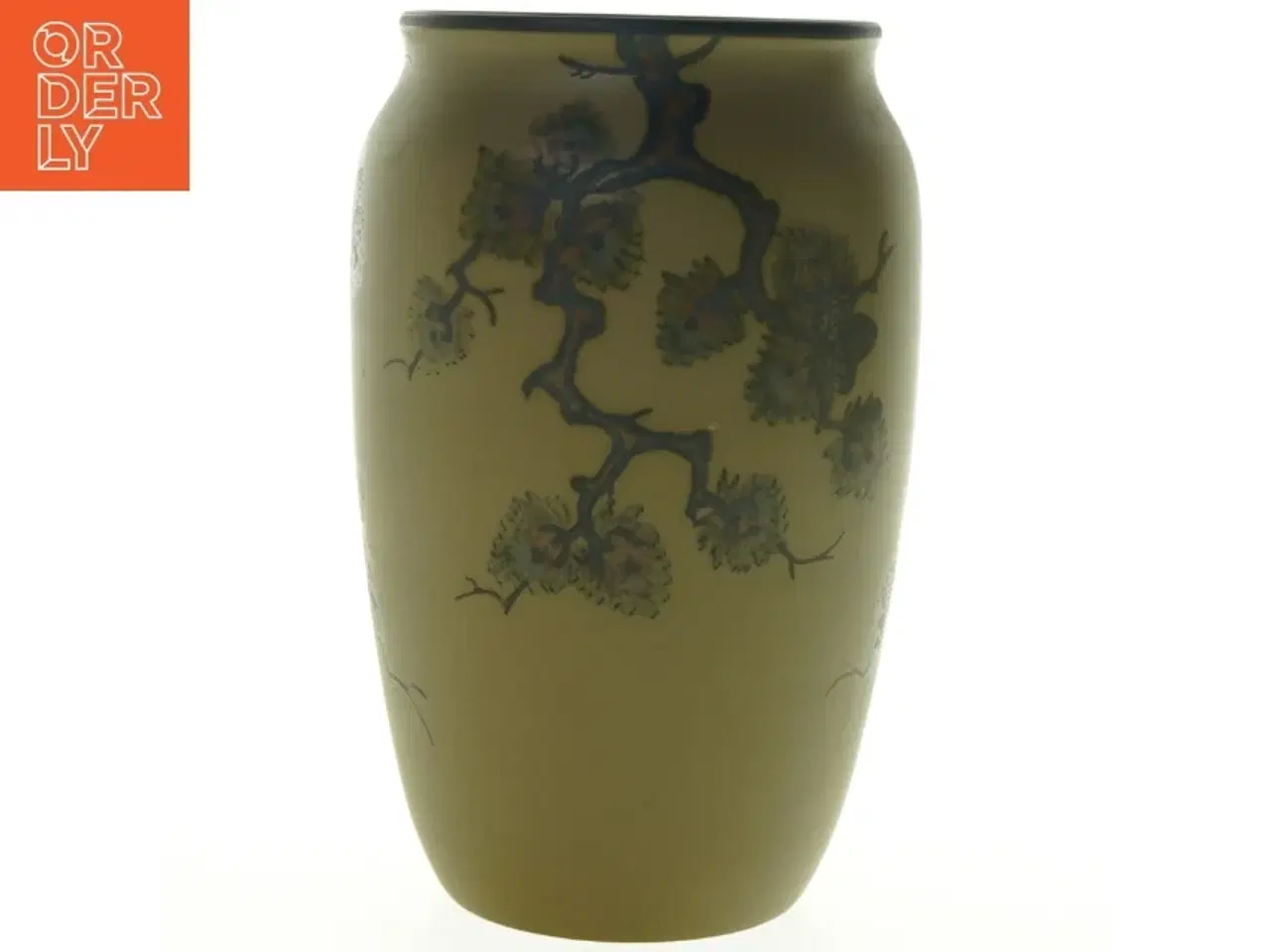 Billede 2 - Dekorativ porcelænsvase (str. 24 cm)