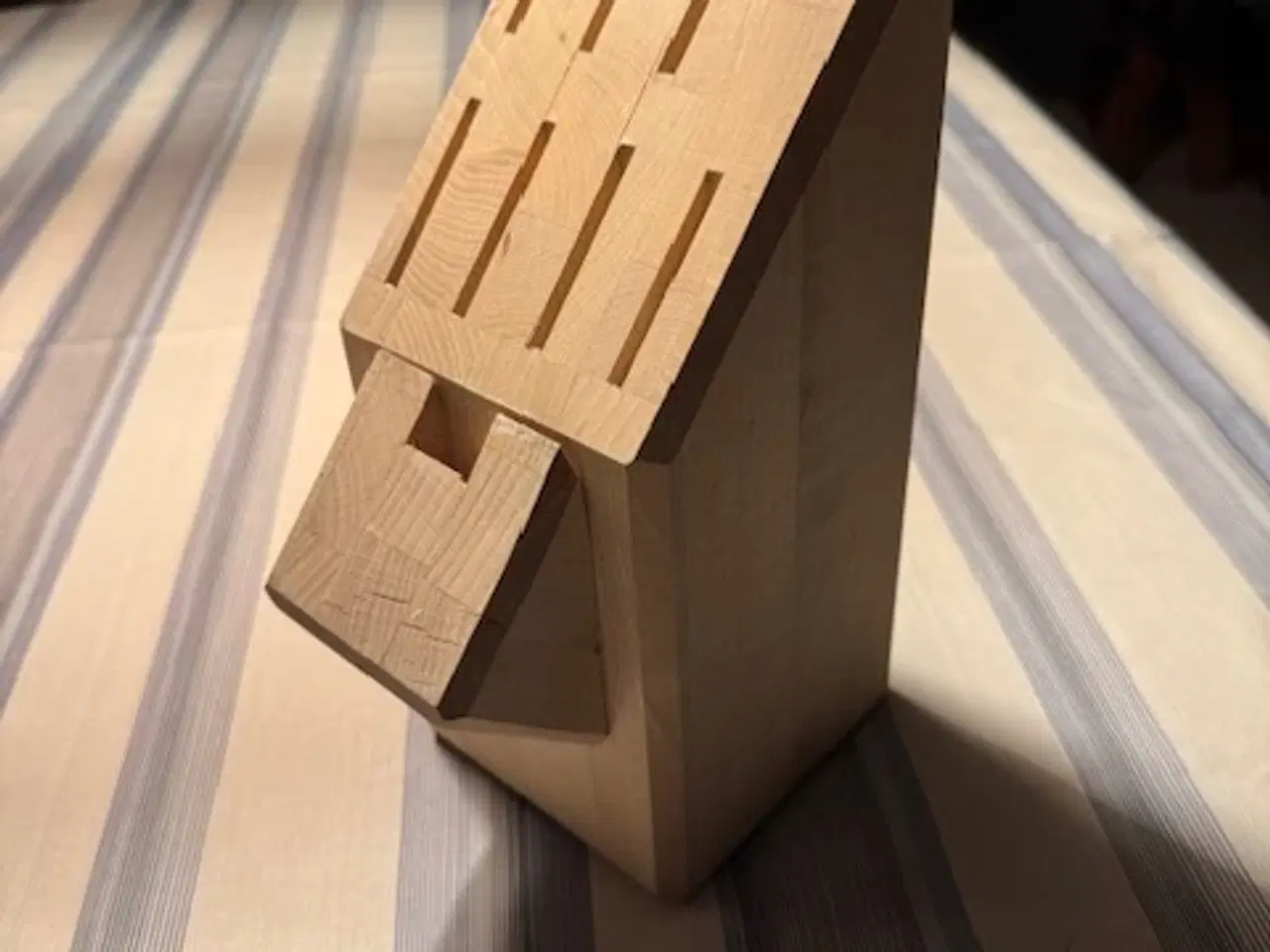 Billede 3 - Knivblok bøgetræ