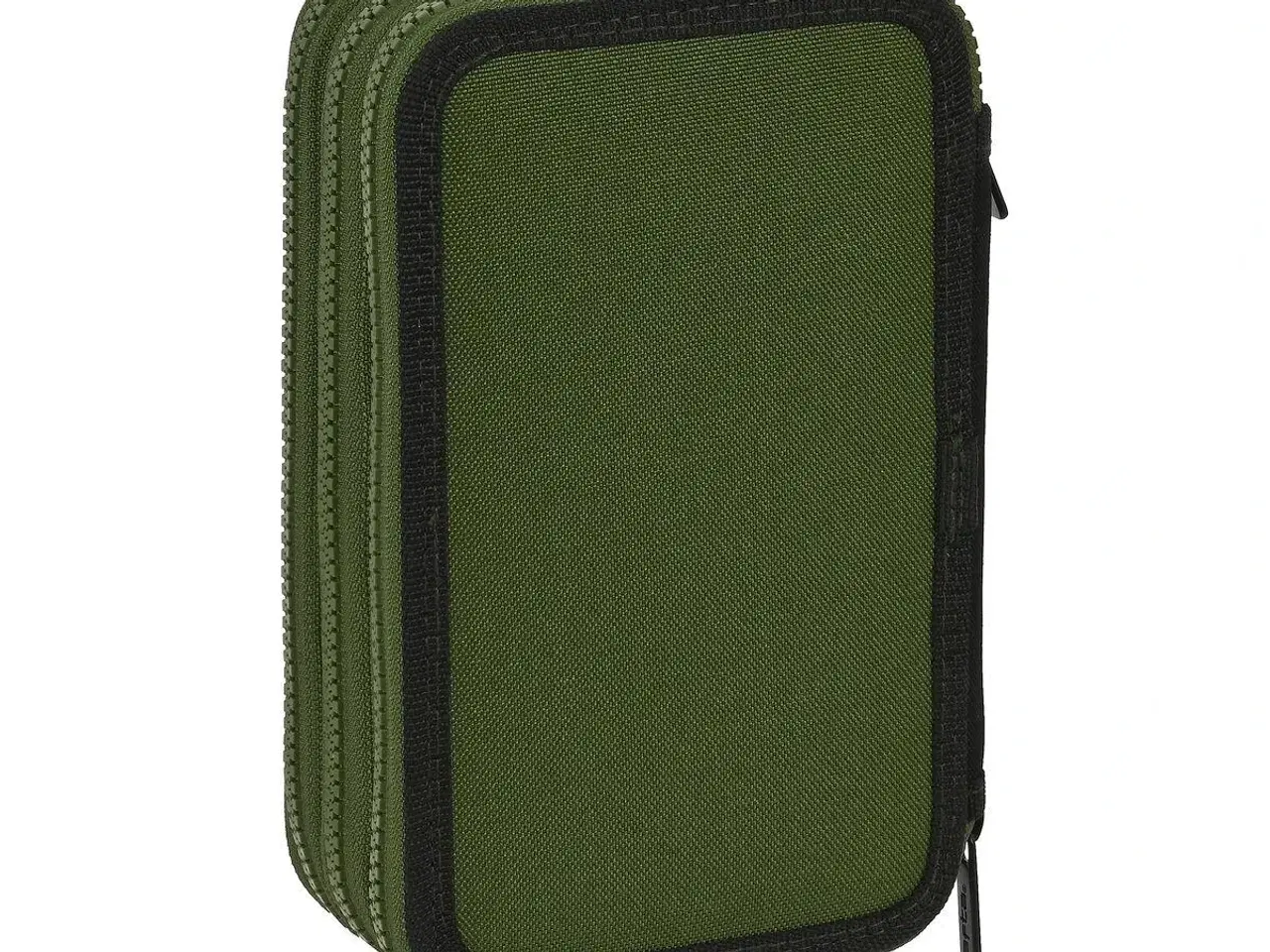 Billede 3 - Penalhus tredobbelt Safta Dark Forest - sort/grøn, 36 dele