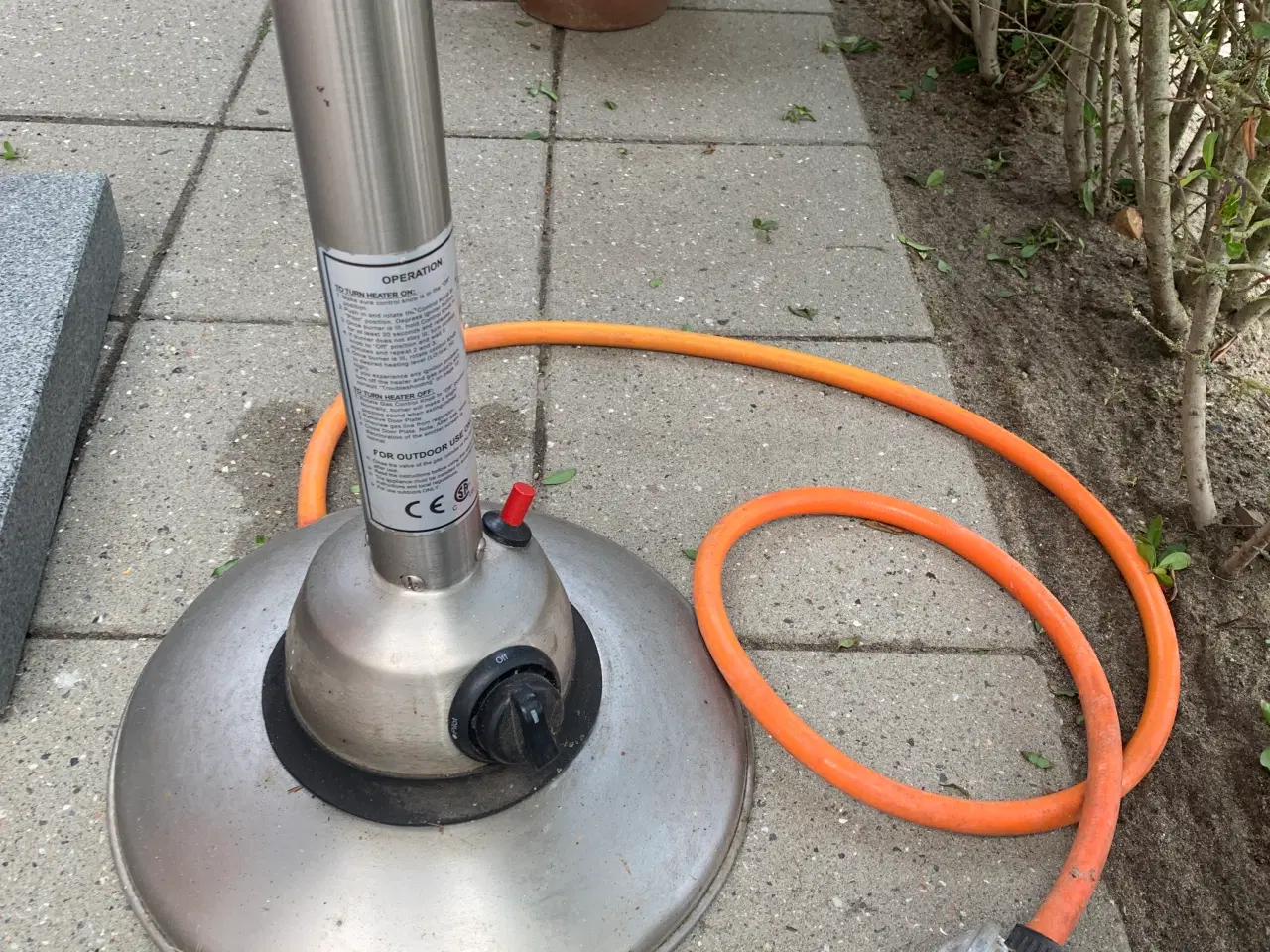 Billede 3 - Terrassevarmer gas til bord