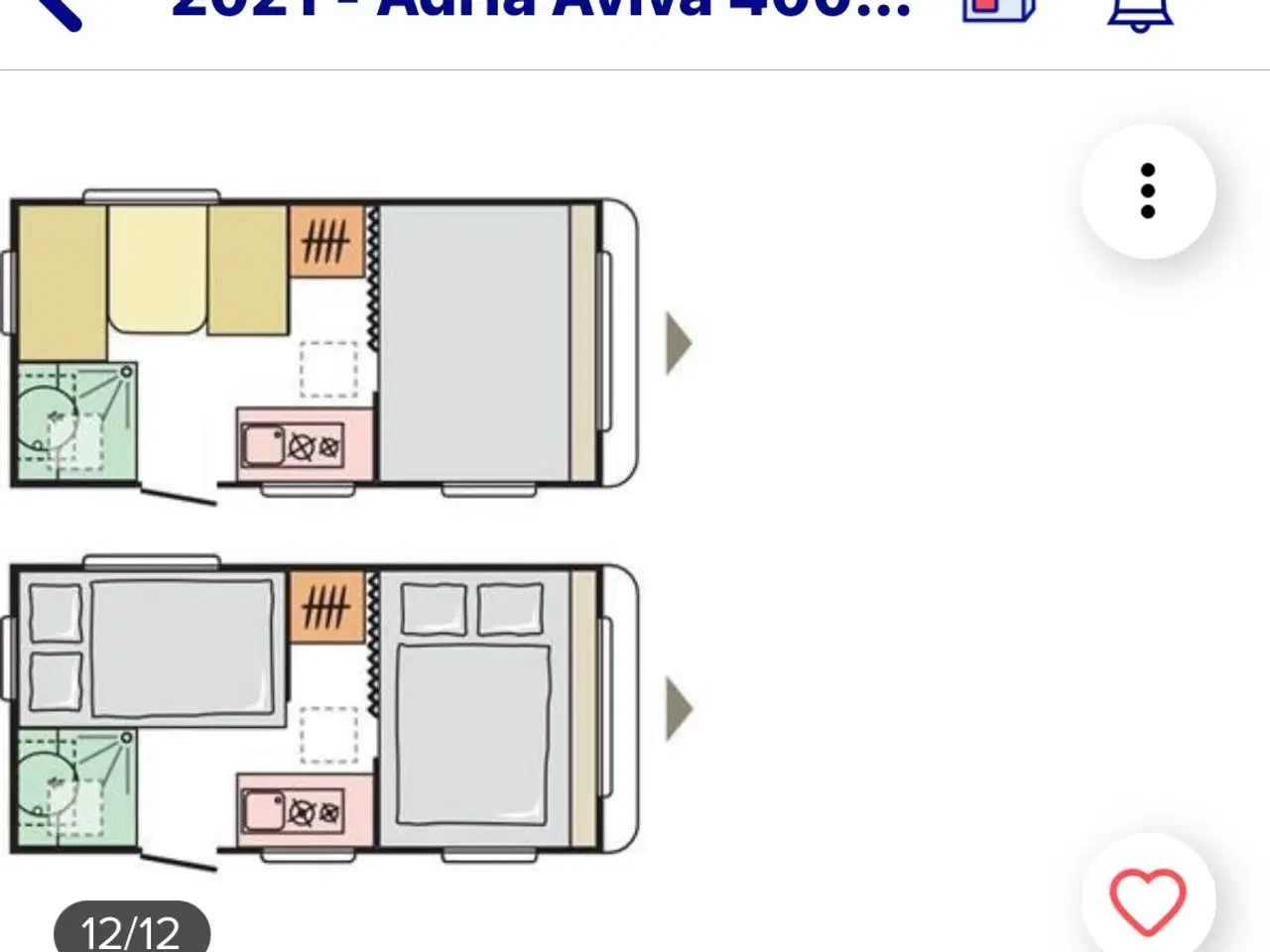 Billede 5 - Adria 400 PS årgang 2021 campingvogn
