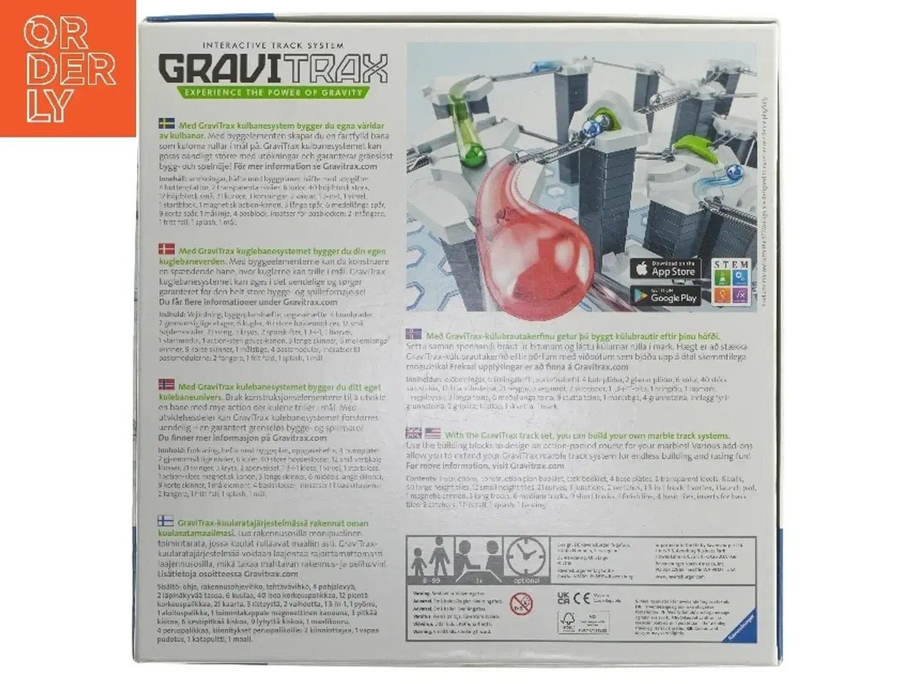 Billede 3 - GraviTrax interaktivt kuglebane start-sæt fra Ravensburger (str. 33,x33,5 cm)