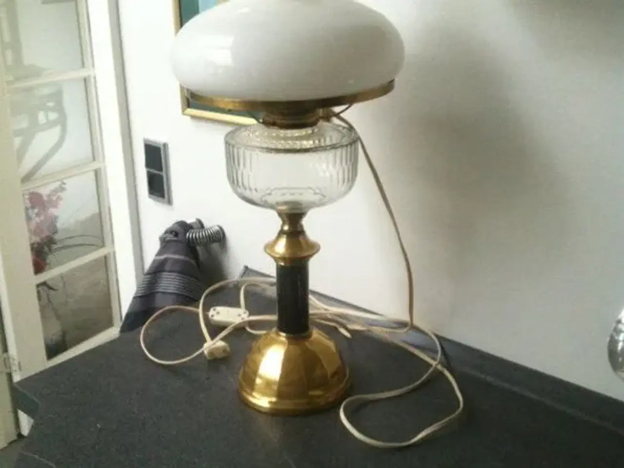 Billede 2 - Retro Petrolium bordlampe 
