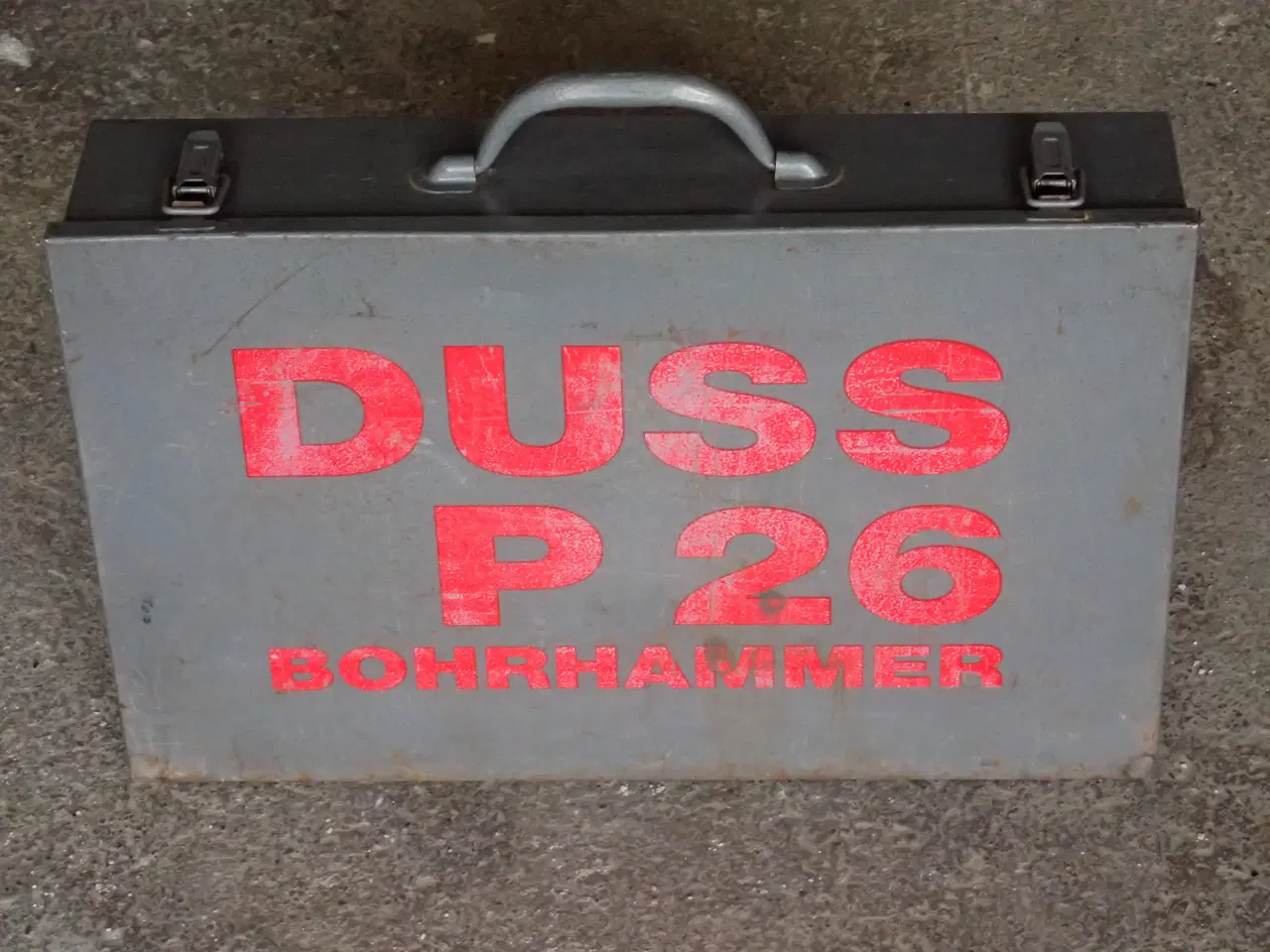 Billede 11 - Slagboremaskine DUSS pneumatisk SDS plus.