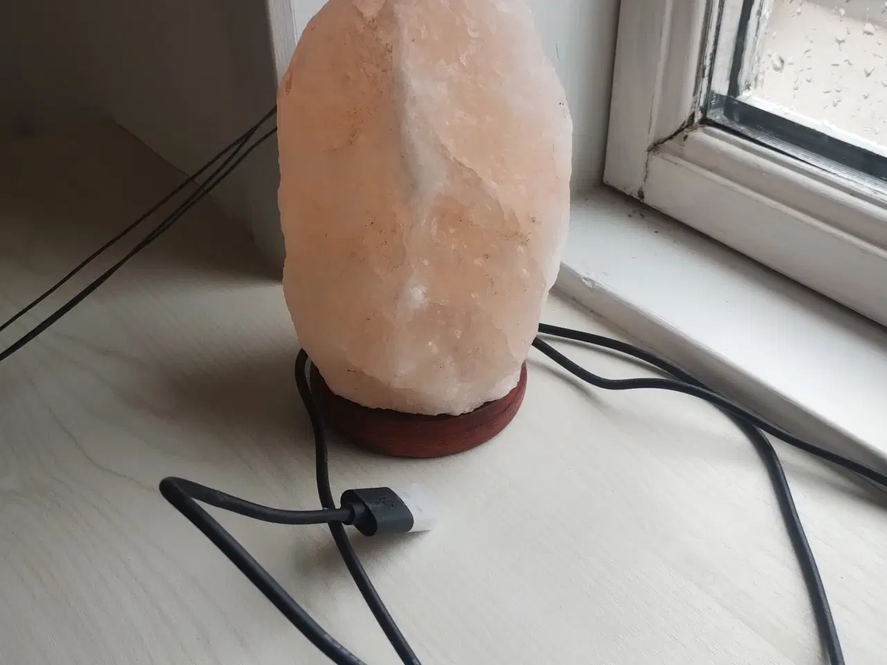 Billede 1 - Saltlampe med USB 