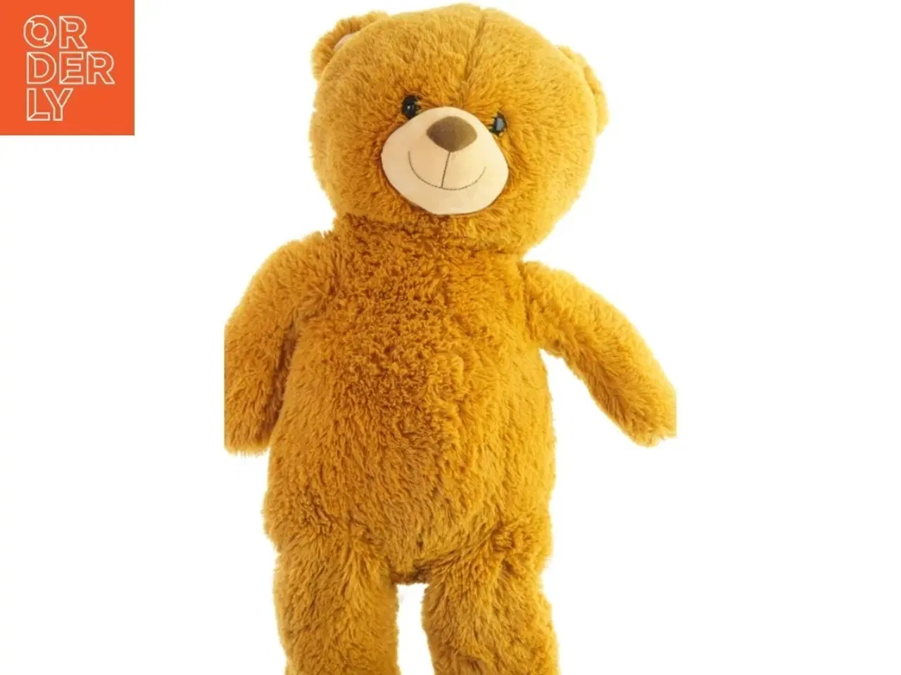 Billede 5 - Brun bamse fra Xmile (str. 100x45 cm) har været i bad ❤️