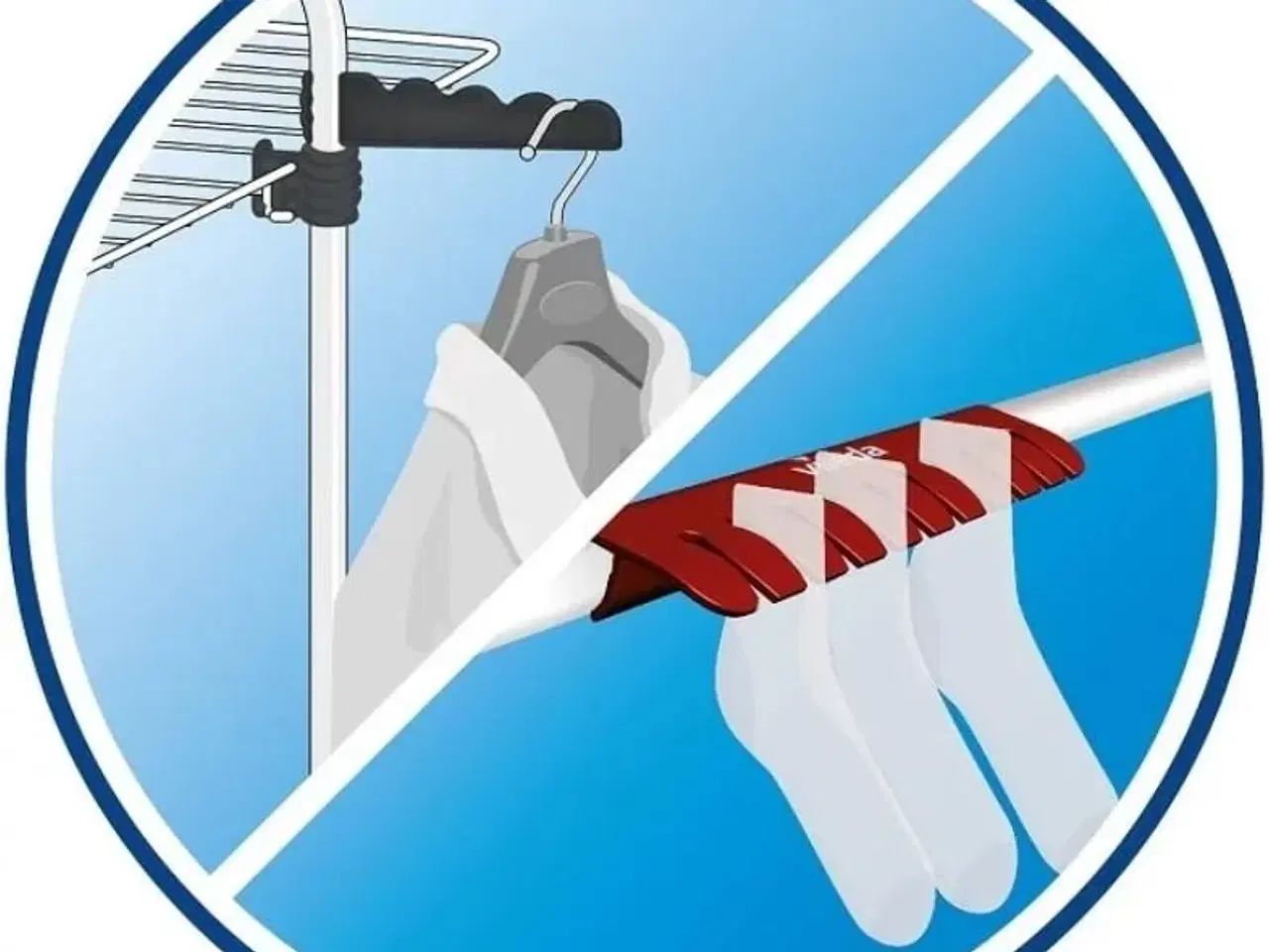 Billede 22 - Tørrestativ Vileda Mixer 4 – vertikalt, 40 m tørreplads