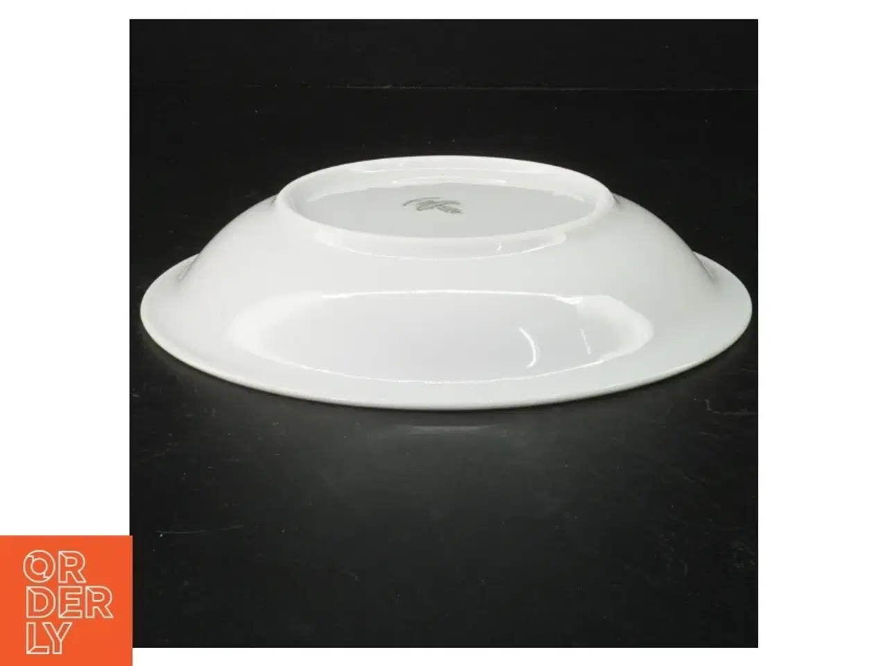 Billede 3 - 6 pastatallerkener/dybe tallerkener, hvidt porcelæn (str. 20 cm)