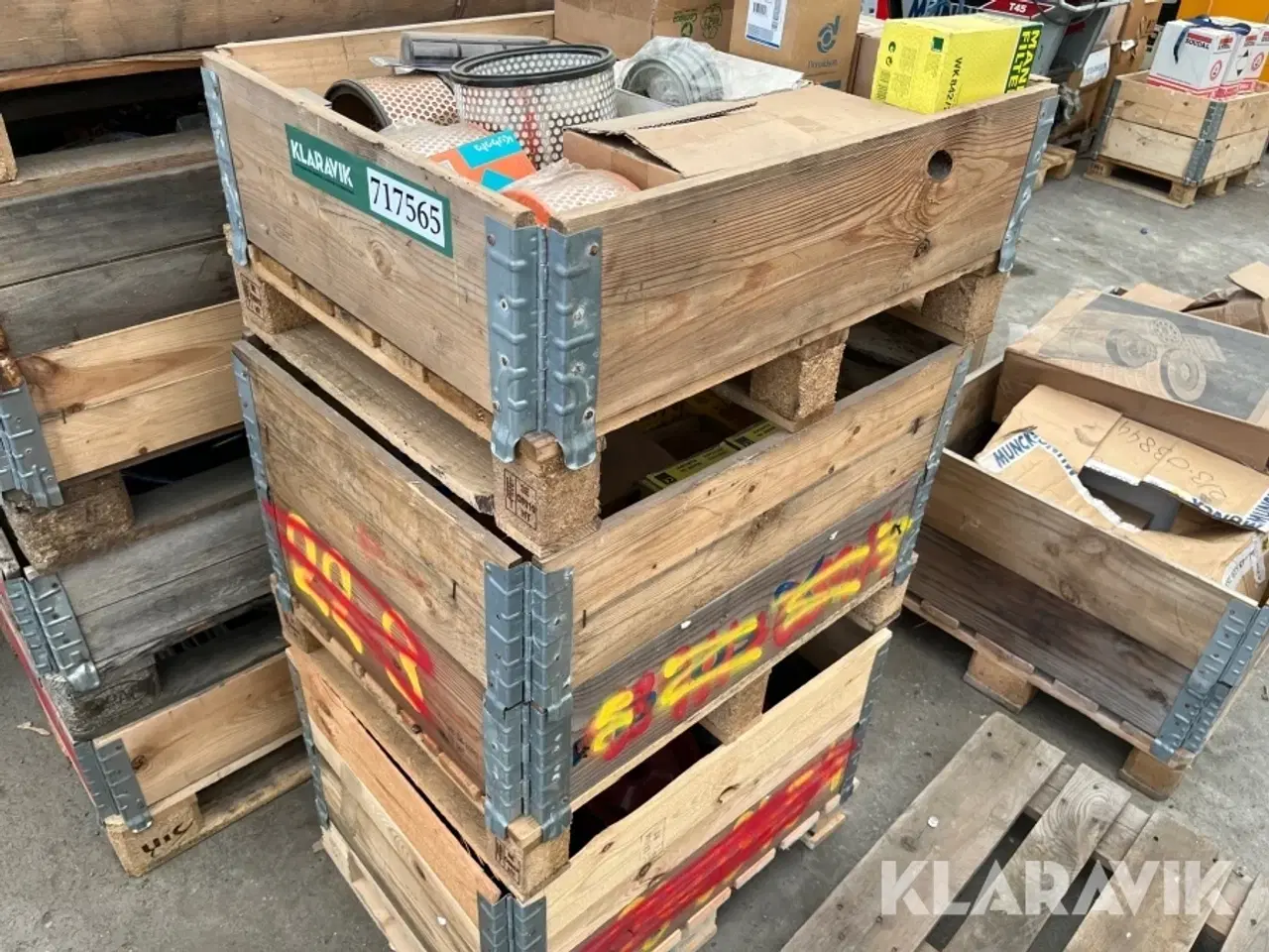 Billede 1 - Dele til maskiner filter/lygter/ hjul