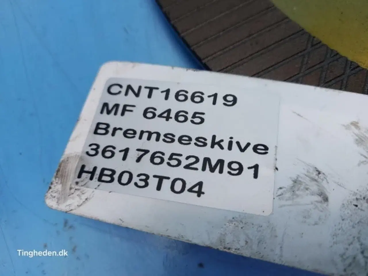 Billede 14 - Massey Ferguson 6465 Bremseskive 3617652M91