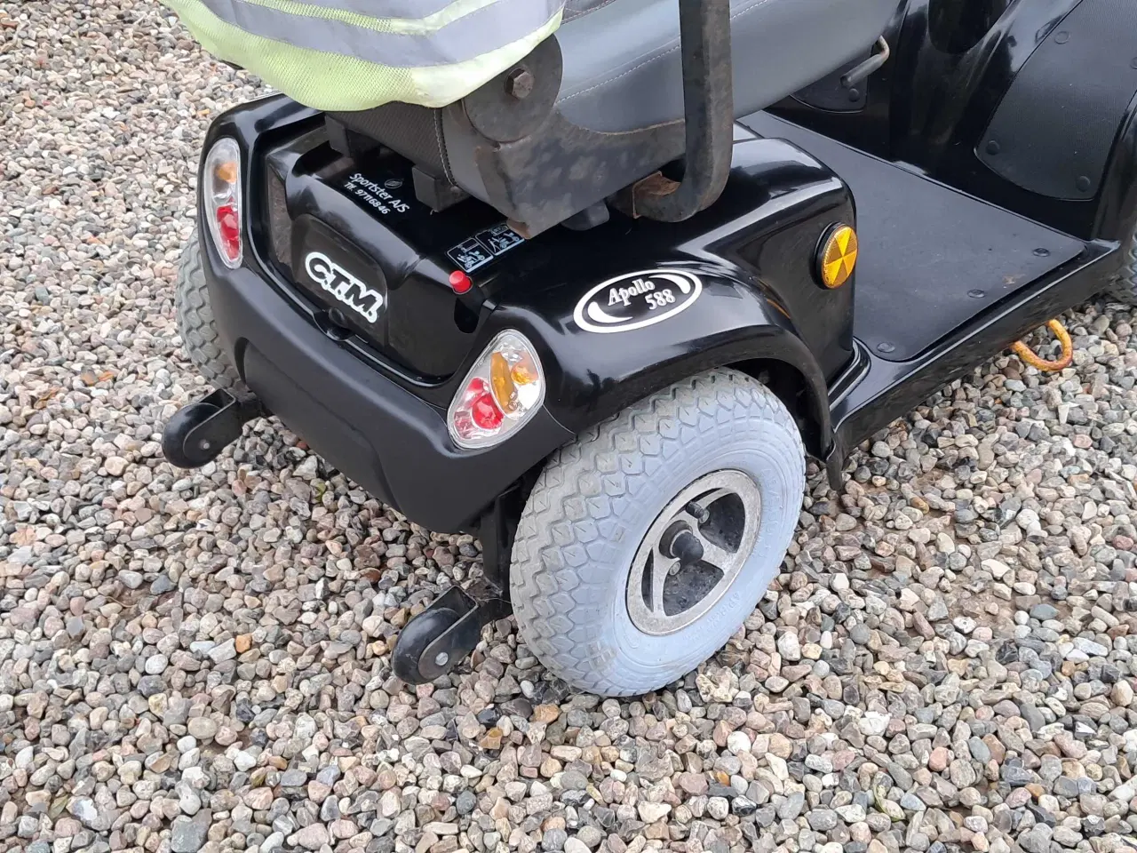 Billede 3 - 4-hjulet elscooter med nye batterier fra april 