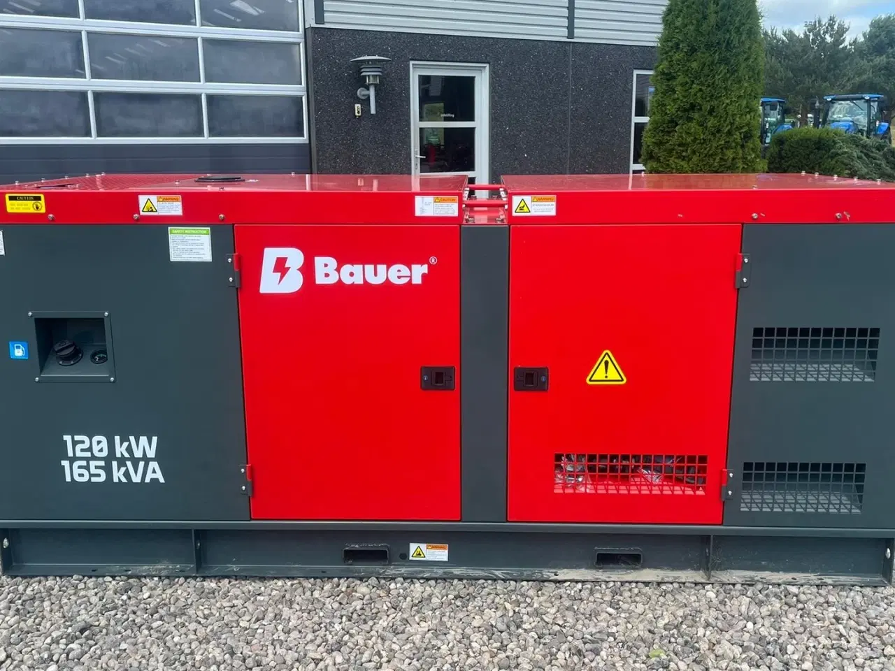 Billede 2 - Bauer GFS-120 ATS, 120 kW/150 kVA Fabriksny generator