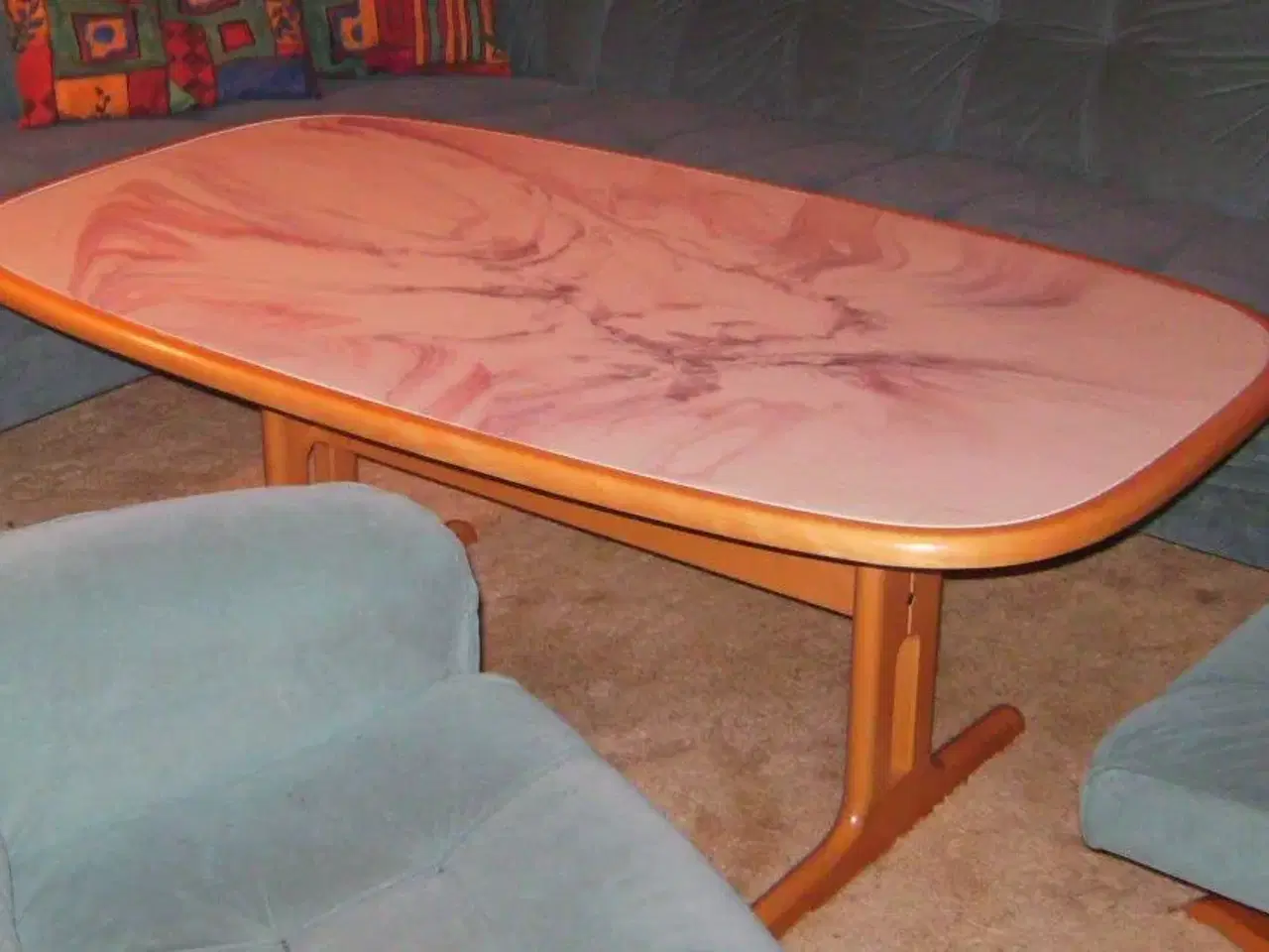 Billede 6 - Sofabord med bøgestel