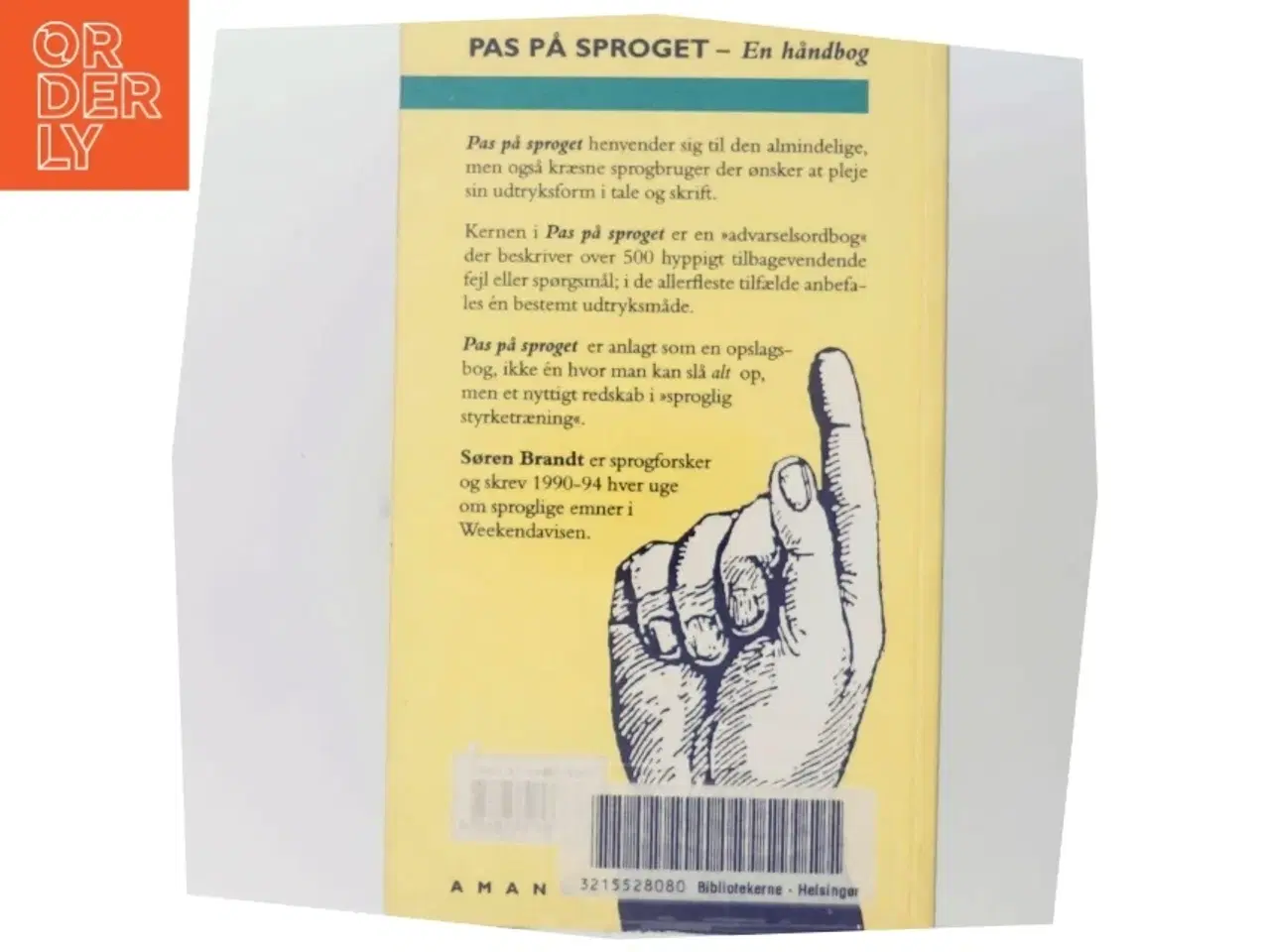 Billede 3 - Pas på Sproget - En håndbog af Søren Brandt