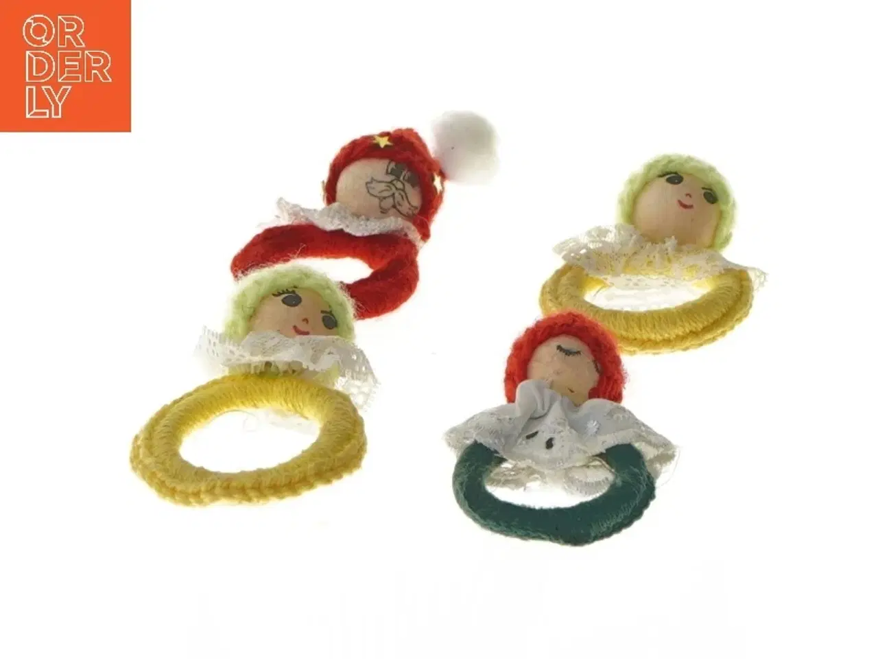 Billede 3 - Julenisse servietringe (str. Ø 4 cm)