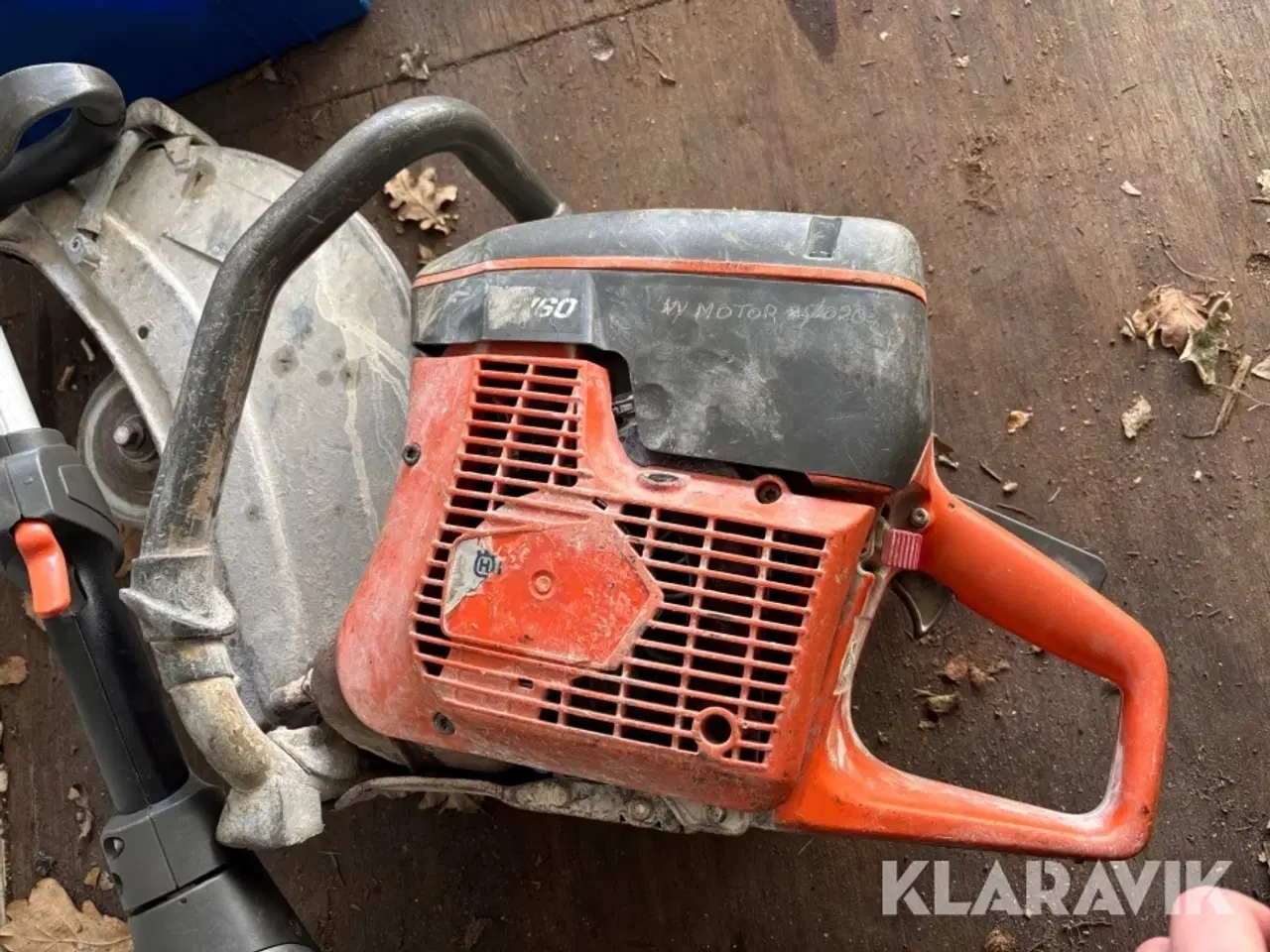 Billede 5 - Blandet værktøj Husgvarna kapsav, buskryder, løvblæser